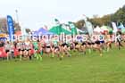 Girls Under-13s, 2022 National Cross Country Relays, Berry Hill Park, Mansfield.  Photo: David T. Hewitson/Sports for All Pics